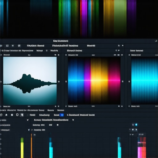 Screenshot showing flicker correction and color grading tools in a professional video editor.