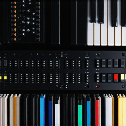 Professional content creator's editing workstation with high-end hardware and software