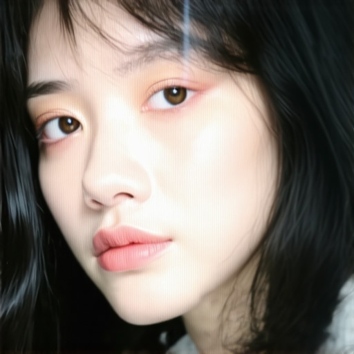 A digital artist using software to fix halo artifacts around image edges